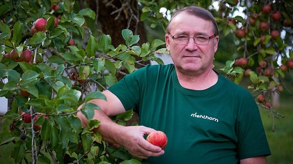 Andreas Mehlhorn ist Vorsitzender des Fruchtsaftverbandes Sachsen