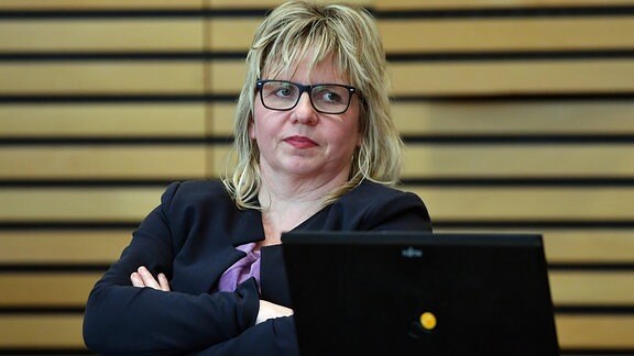 Grünen-Landtagsabgeordnete Babett Pfefferlein