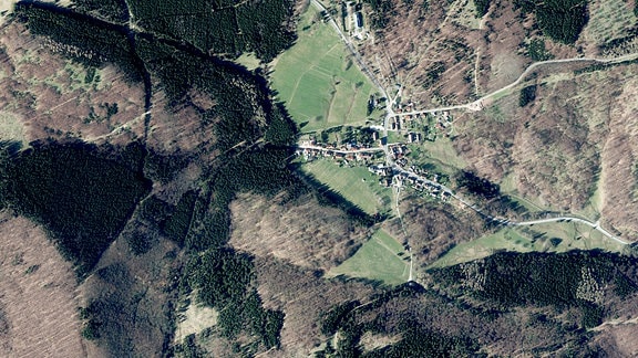 Luftbildaufnahme von Rotheshütte