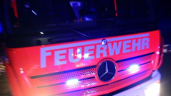 Ein Feuerwehrauto