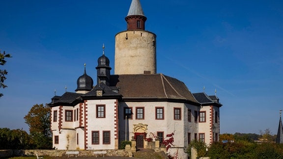 Die über 800 Jahre alte Burg Posterstein liegt im Dreiländereck Thüringen, Sachsen und Sachsen-Anhalt