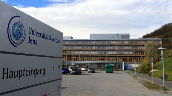 Blick auf die Neurologische Klinik Gesellschaft Jena