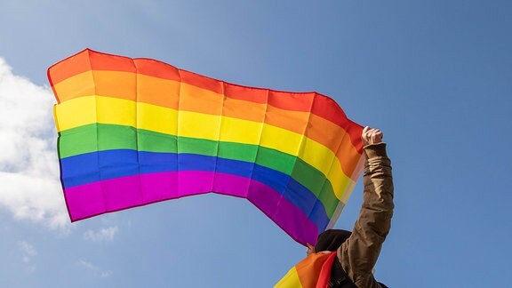 Gay Trans Pride Regenbogen Fahne