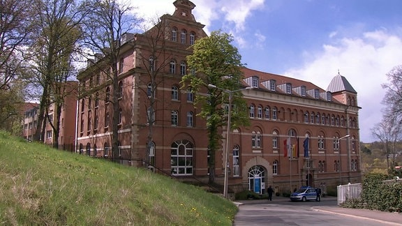 Das Thüringer Innenministerium in Erfurt.