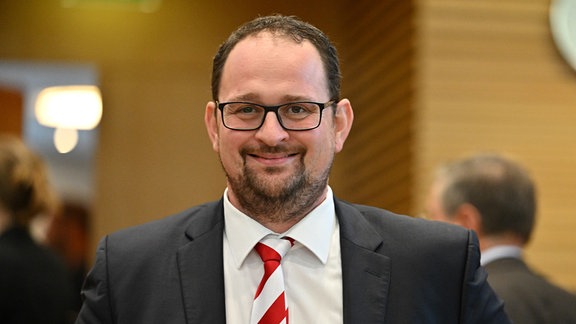 Thadäus König (CDU), Kandidat für das Amt des Landtagspräsidenten des Thüringer Landtags