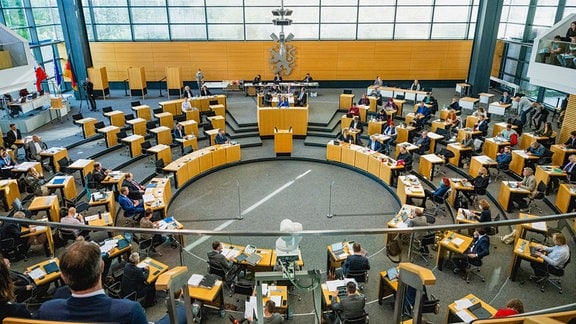 Plenarsitzung des Thüringer Landtags.