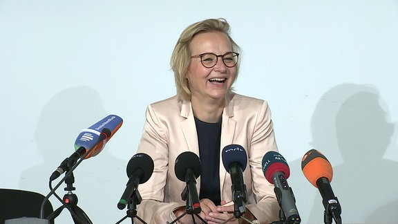 Katja Wolf (BSW) bei der LPK