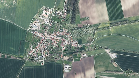 Luftbildaufnahme von Vippachedelhausen