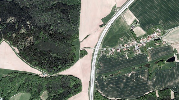 Luftbildaufnahme von Wittchenstein
