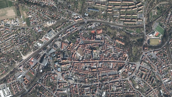 Luftbildaufnahme von Heiligenstadt