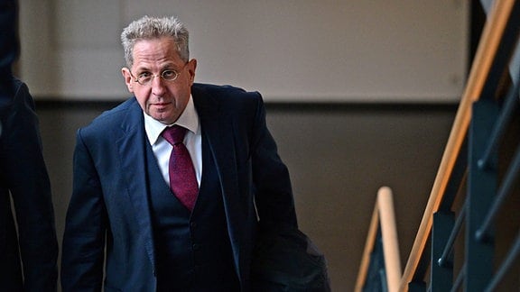Hans-Georg Maaßen (CDU), ehemaliger Verfassungsschutz-Chef, kommt als Zeuge zu einem Untersuchungsausschuss im Thüringer Landtag. 