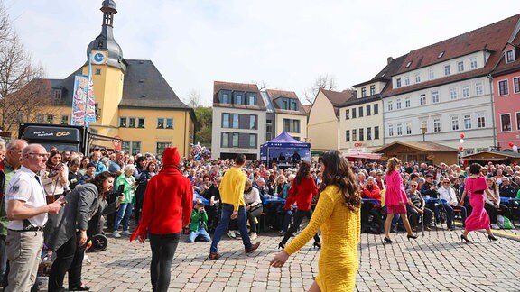 Impressionen von einem Fest in Apolda