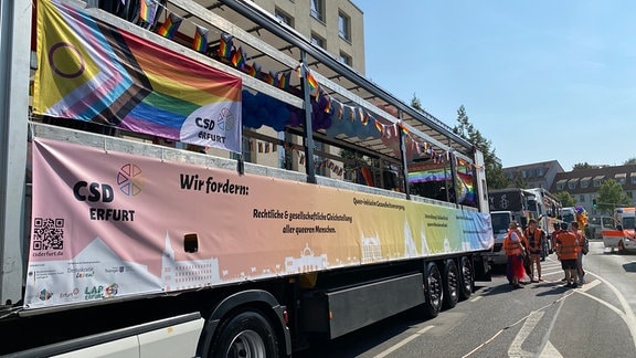 Paradewagen des CSD