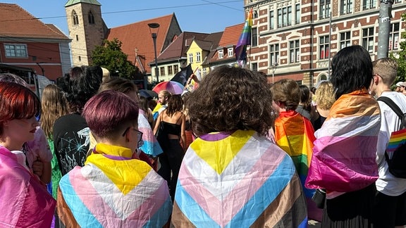 Impressionen vom CSD in Erfurt