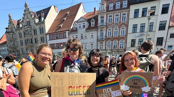 Impressionen vom CSD in Erfurt