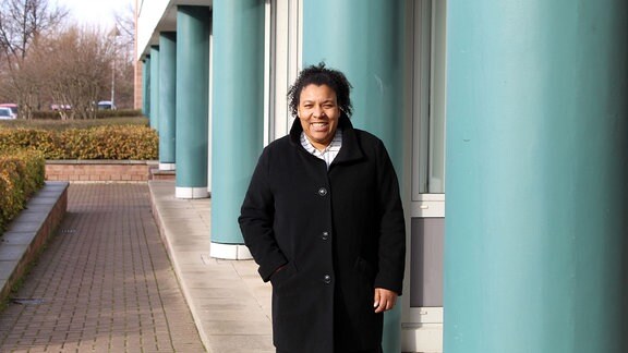 Porträt der neuen Thüringer Justizministerin Doreen Denstädt.