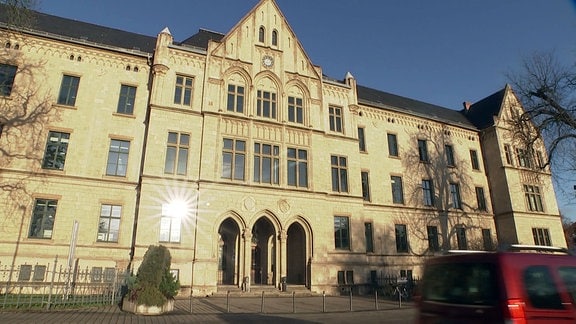 Das Erfurter Landgericht von außen