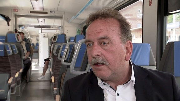 Michael Hecht, Geschäftsführer der Erfurter Bahn.
