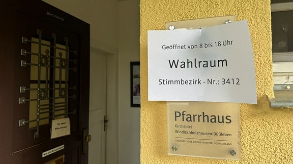Wahllokal Windischholzhausen