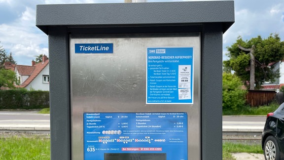 ein Ticketautomat