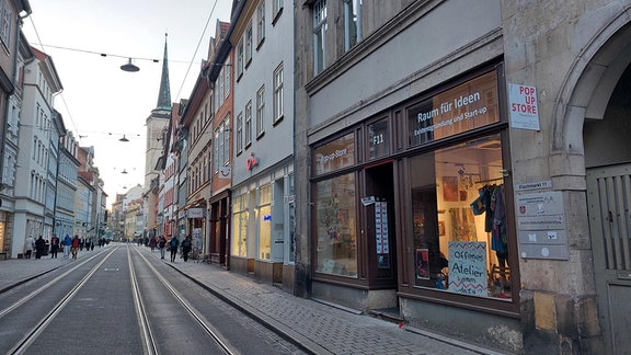 Popup-Store in der Erfurter Innenstadt