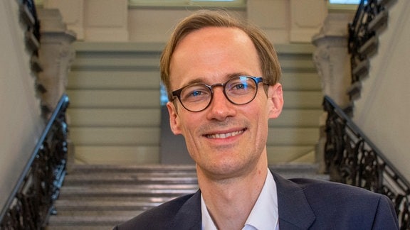 Professor Marcel Lepper, Direktor des Goethe Schiller Archivs