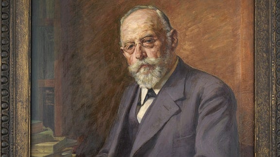 Portrait von Adolf Bartels, Gemälde von Otto Rasch