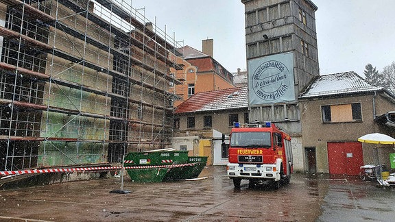 Die "Alte Feuerwache in Weimar" wird zu einem Wohnquartier umgebaut