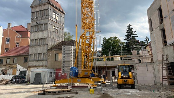 Eine große Baustelle.