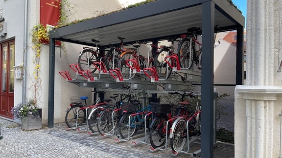 Fahrrad-Garage in Weimar