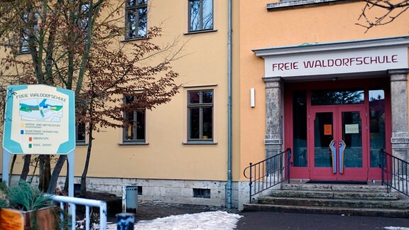 Das Gebäude der Freien Waldorfschule Weimar im Stadtteil Oberweimar.