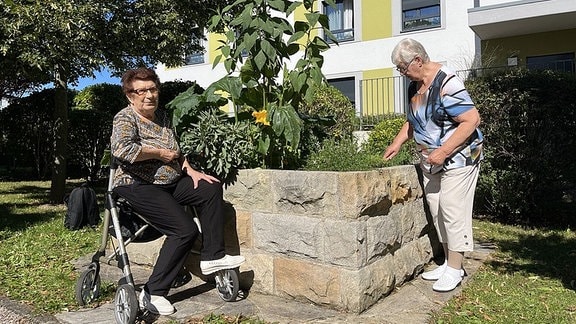 Gartentherapie für Senioren im Betreuten Wohnen in Legefeld