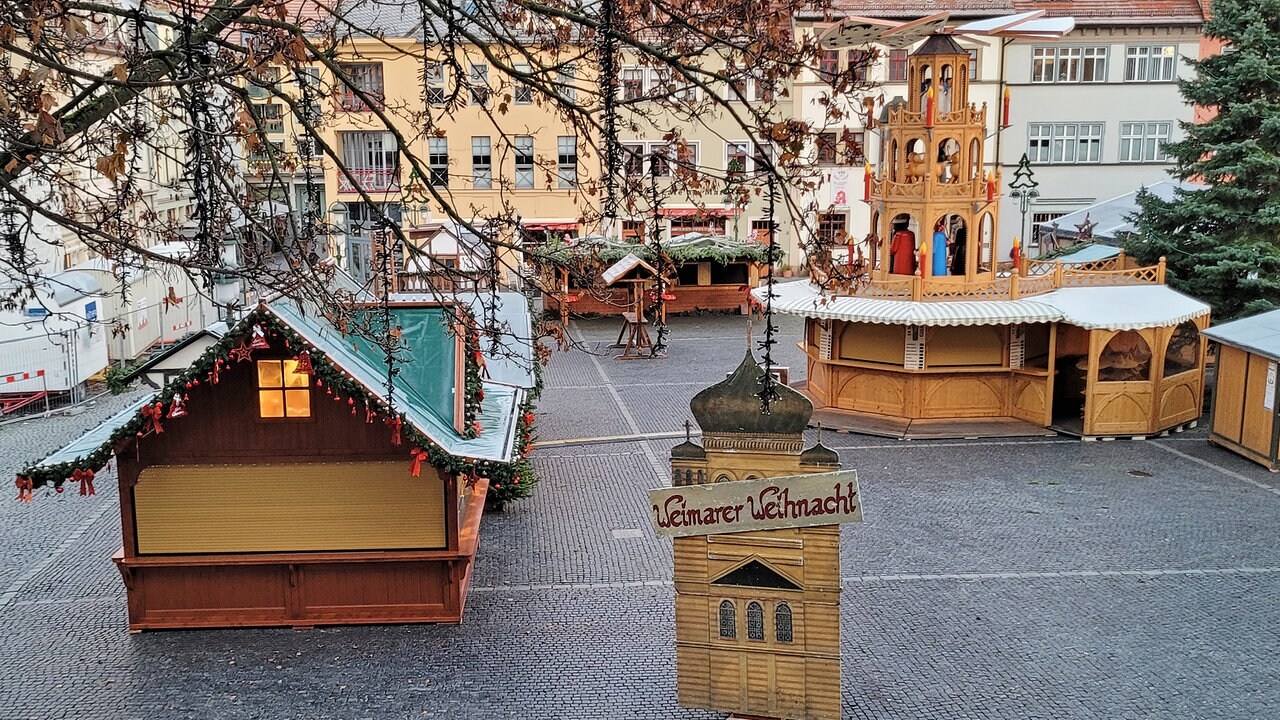 nach einem tag weimarer weihnachtsmarkt muss schliessen mdr de