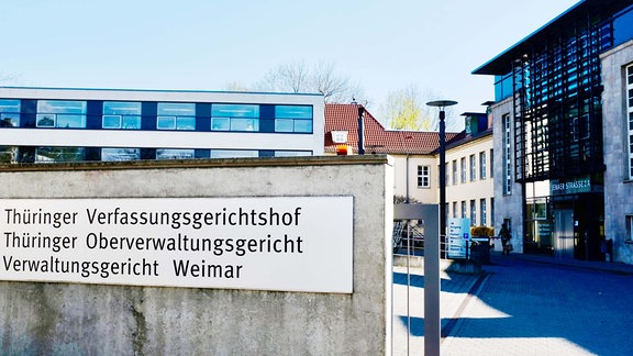 Weimar Verwaltungsgericht Thüringer Oberverwaltungsgericht Verfassungsgerichtshof