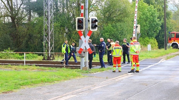 Unfall am Bahnhof Niedergebra