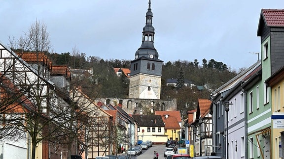 Der Schiefe Turm in Bad Frankenhausen