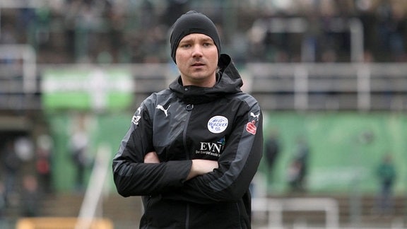 Trainer Philipp Seeland (Nordhausen)