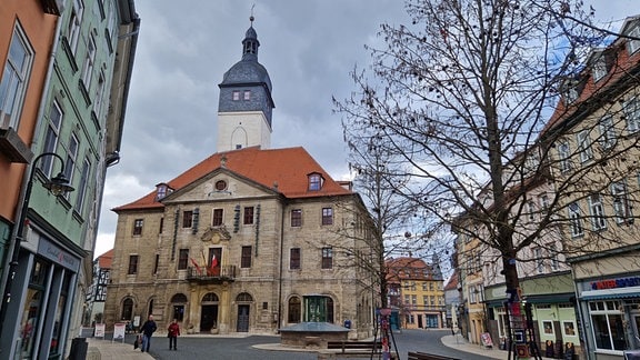 Blick auf das Rathaus in Bad Langensalza