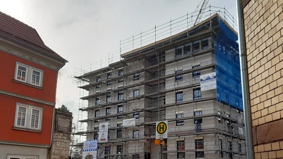 Mehrgeschosser Neubau in Mühlhausen