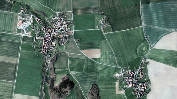 Luftbildaufnahme von Schmieritz