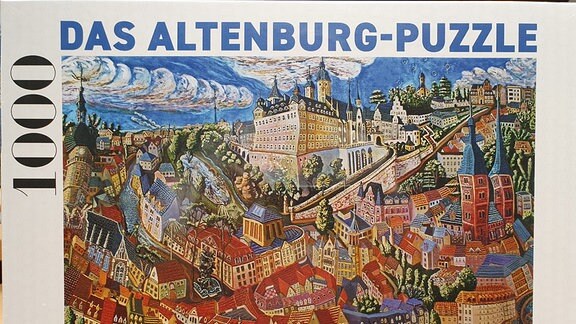 Deckelgestaltung des Altenburg-Puzzles