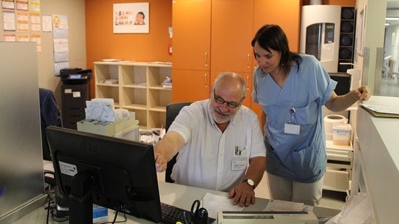 Prof. Dr.med. Ekkehard Schleußner und Liane Menke