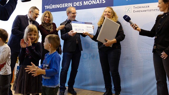 Thüringerin des Monats Yvonne Frehse erhält Auszeichnung