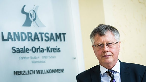 Landrat Thomas Fügmann (61) , Landratsamt Saale-Oral-Kreis