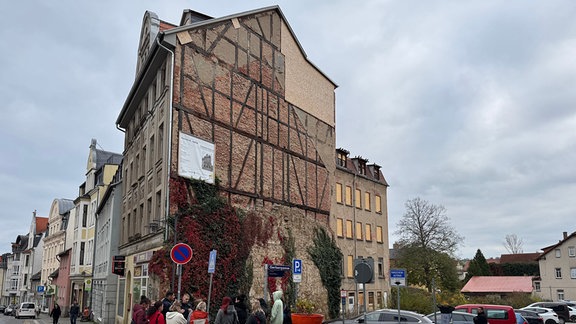 Das notgesicherte Haus in Saalfeld