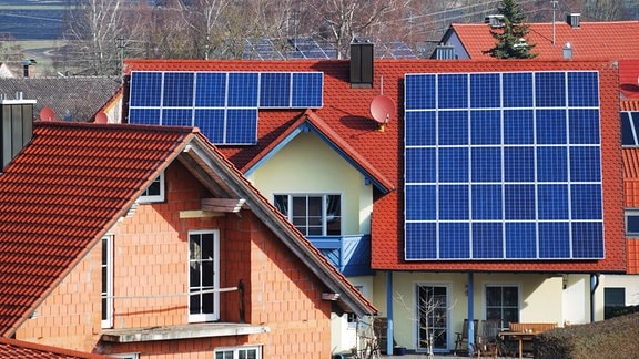 Solaranlage Photovolatik Einfamilienhaus