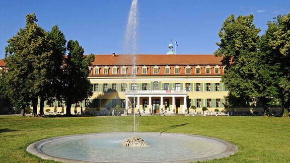Schlosspark und Schloss Sondershausen