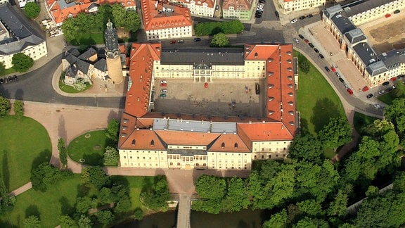 Das Stadtschloss in Weimar