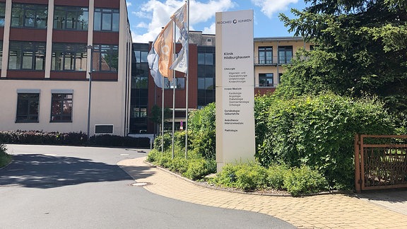 Die Regiomed-Klinik in Hildburghausen