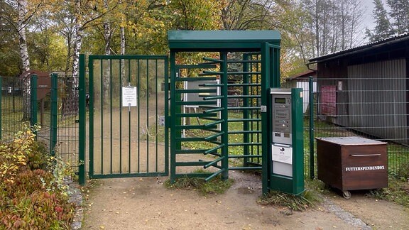 Eingangstor eines Tierparks